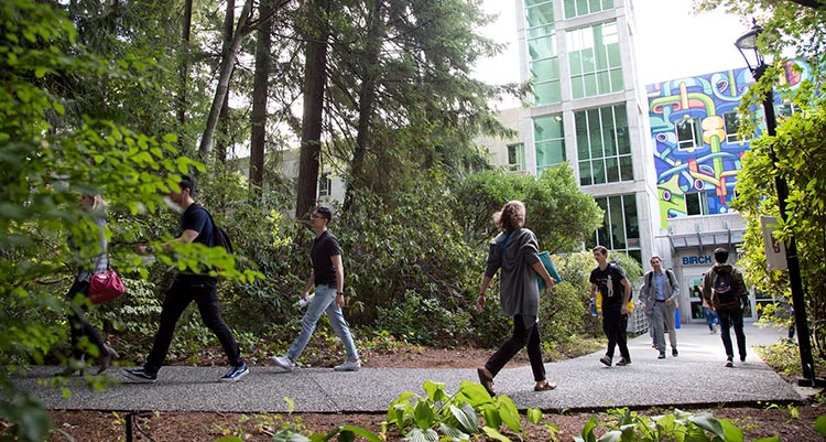 Capilano University's main campus