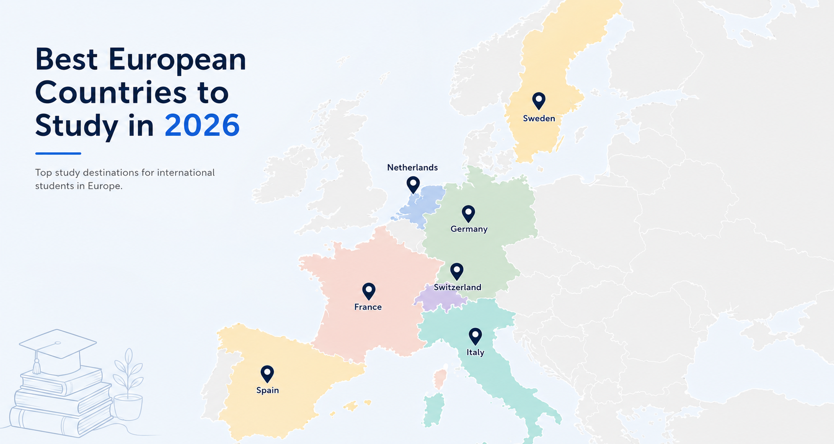 best European countries to study in 2026