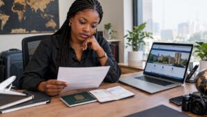 International student preparing to study abroad in 2027