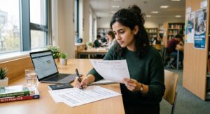 International student checking study abroad eligibility requirements